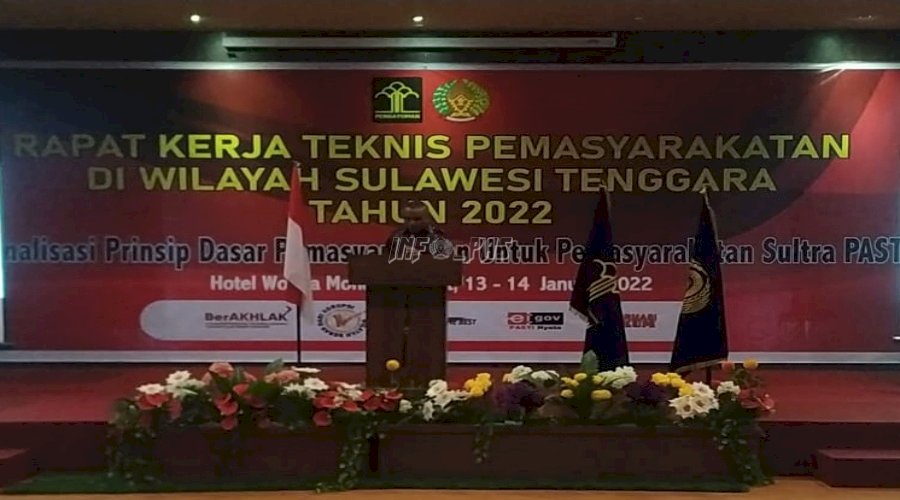 Buka Rakernispas, Kakanwil Sultra: Berikan Kontribusi Positif demi Selesaikan Masalah