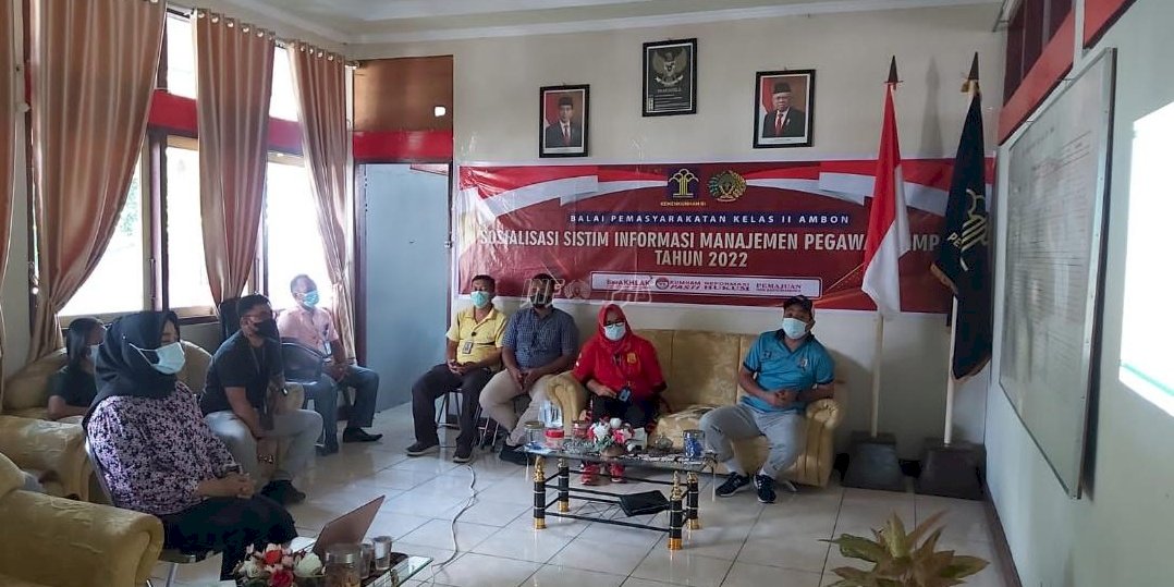 Bapas Ambon Gelar Sosialisasi SKP Tahun 2022