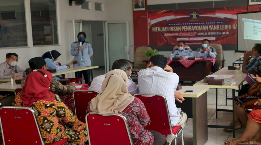 Bapas Klaten Undang Pokmas Lipas, Evaluasi & Susun Rencana Kerja 2022