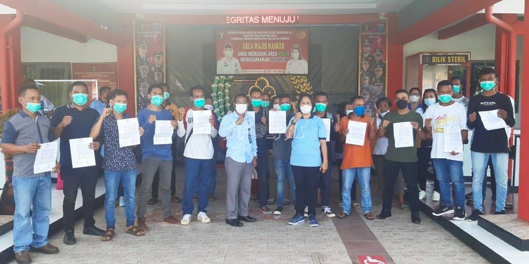 Dapat Asimilasi Hingga CB, Narapidana Maluku Hirup Udara Bebas