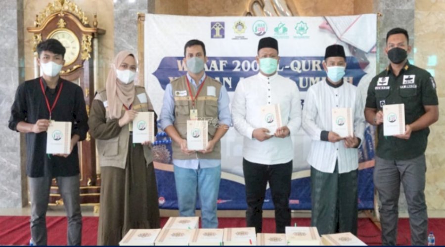 LPN Jakarta Terima Waqaf Al-Qur’an dari Yayasan Amirul Ummah