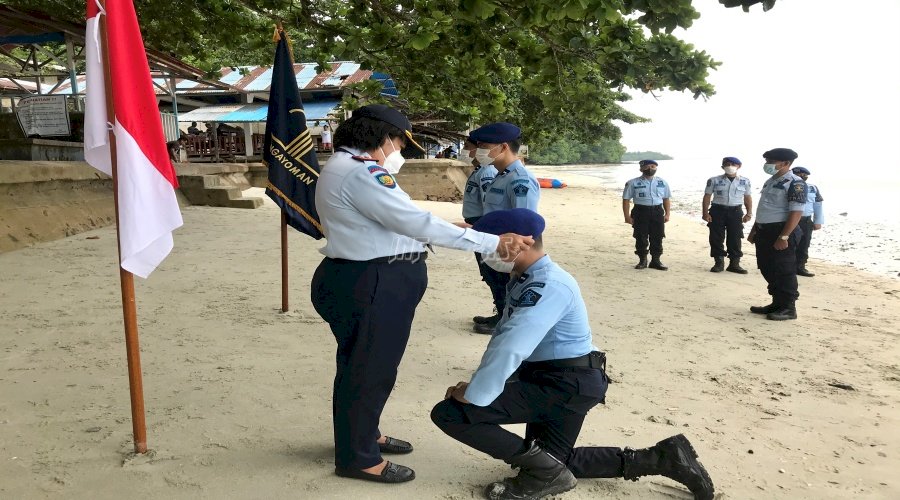 Perkuat Jiwa Korps Pemasyarakatan, LPKA Ambon Gelar Pembaretan