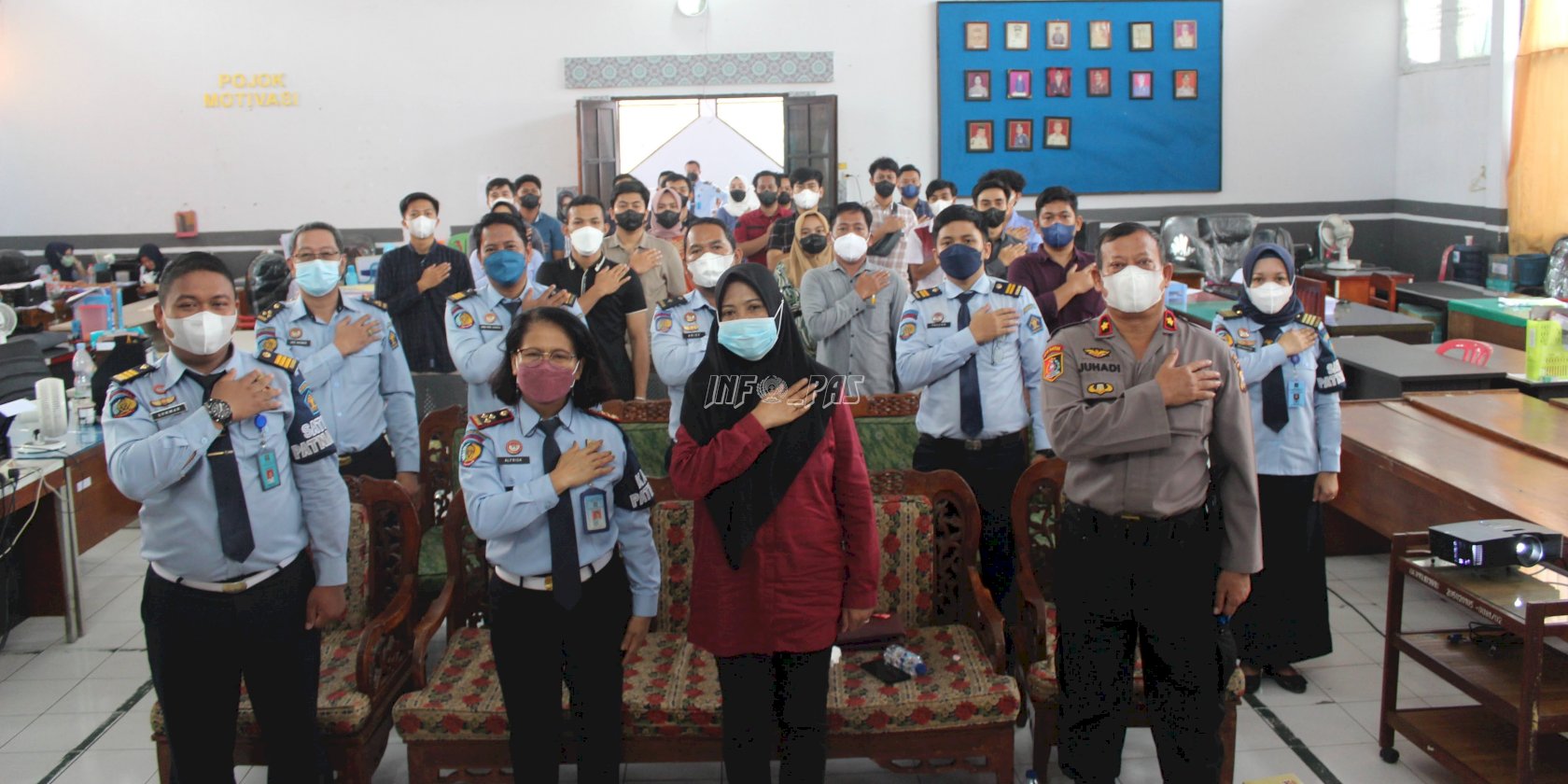 Bapas Makassar Ambil Bagian dalam Pelatihan Bintara SPN Polda Sulsel
