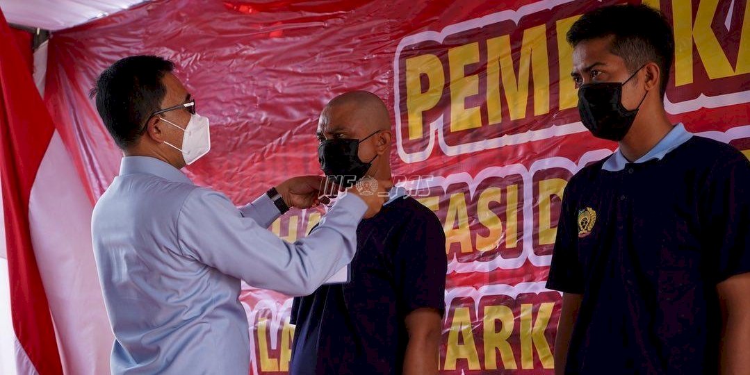 Plt. Kadivpas Jatim Resmikan Rehabilitasi Sosial dan Pelatihan Kemandirian LPN Pamekasan