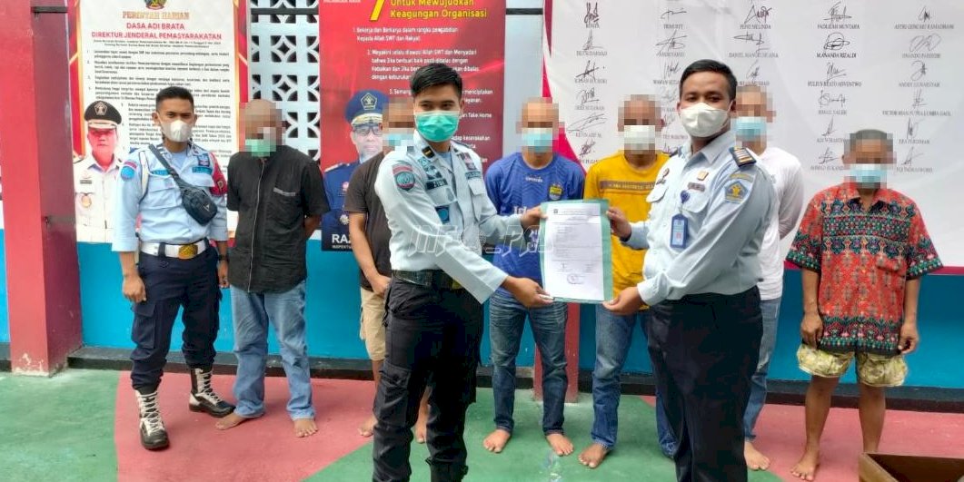 6 WBP Lapas Sampit Dipindahkan ke Lapas Palangkaraya