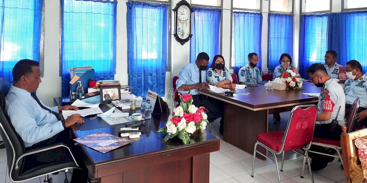 Siap WBK, Lapas Ambon Bentuk Tim Pembangunan ZI