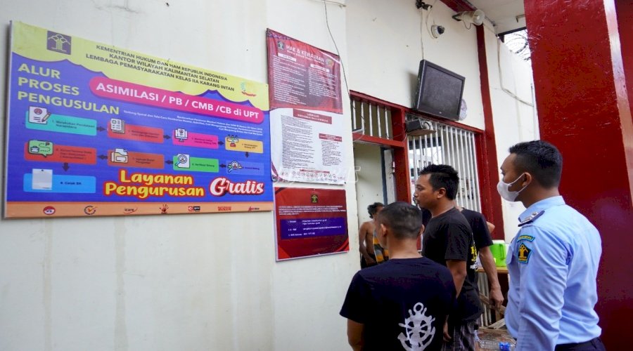 Keterbukaan Informasi Publik, Layanan Integrasi WBP LPN Karang Intan Makin Transparan