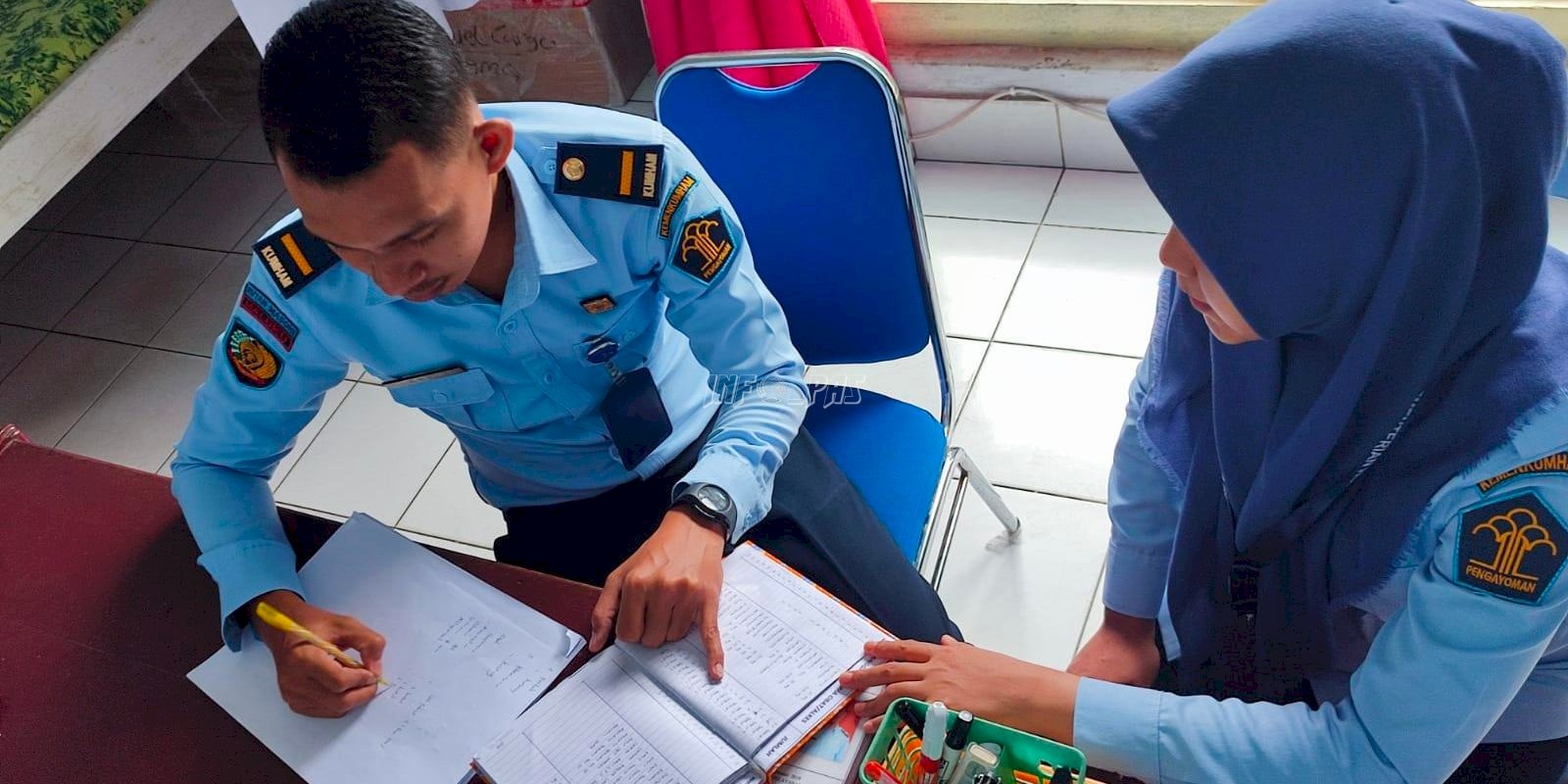 Jajaran Rutan Masohi Stock Opname Kebutuhan Kantor dan WBP