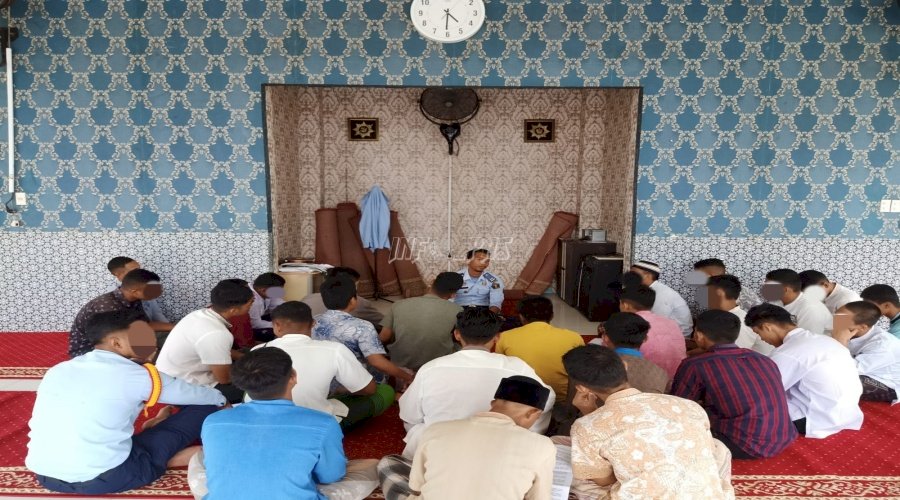 Interpretasi Ibadah, Anak LPKA Banda Aceh Ikuti Pengajian
