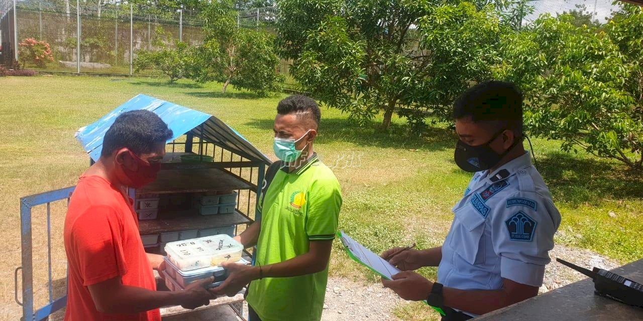 Pendistribusian Makanan WBP Lapas Piru Ketat Diawasi