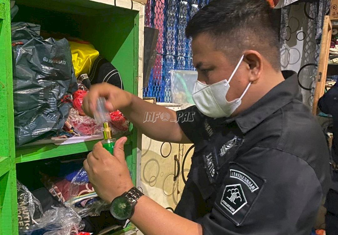 Tim Gabungan Satopspatnal Geruduk Hunian WBP Lapas Narkotika Samarinda, Nihil Narkoba!