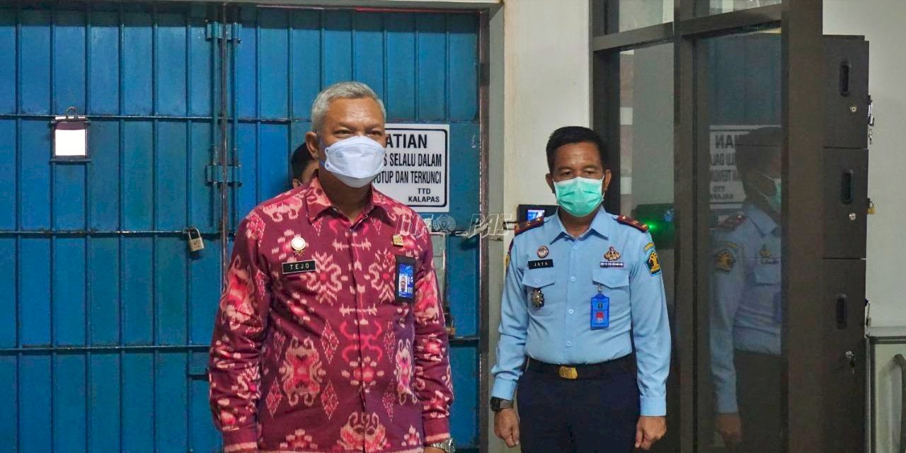 Disaksikan Kakanwil Banten, Lapas Cilegon Pastikan Layanan WBP Bersih dan Petugas Bebas dari Narkoba