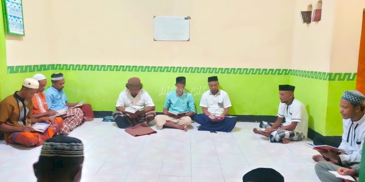 Peningkatan Iman dan Takwa, WBP Lapas Wahai Belajar Baca Al-Qur’an