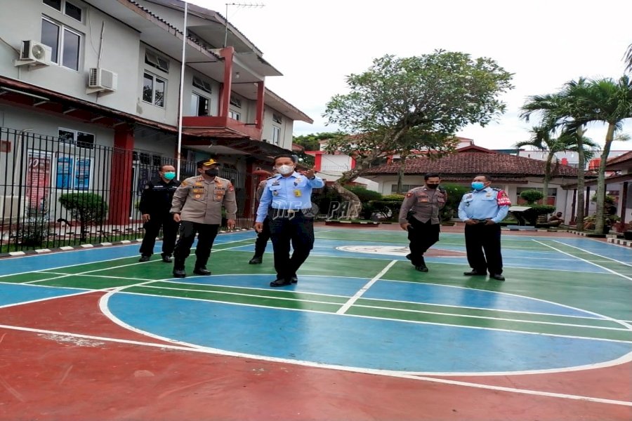 Jalin Sinergi APH, Lapas Rangkasbitung Sambut Kunjungan Kapolres Lebak