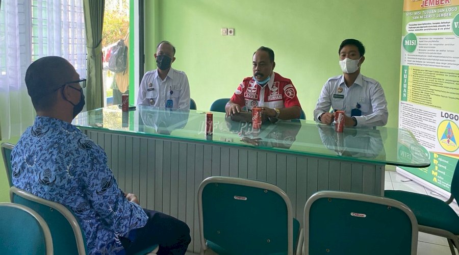 Maksimalkan SAE, Lapas Jember Jalin Simbiosis Mutualisme dengan SMKN 5 Jember