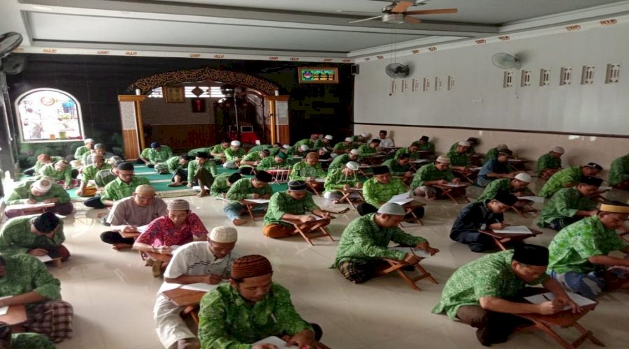 98 Santri Lapas Tenggarong Ikuti Ujian Diniyah