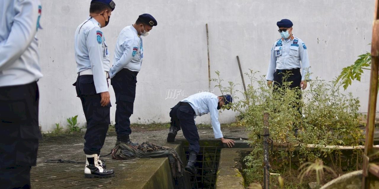 Antisipasi Gangguan Kamtib, Rutan Pinrang Gelar Pemeriksaan dan Razia