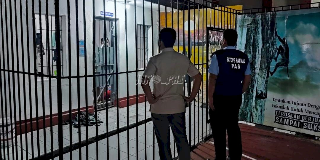 Lapas Rangkasbitung Terima Bintorwasdal Kadivpas Banten