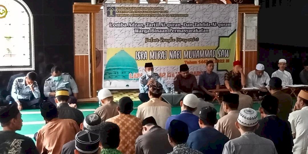 Sambut Isra Mi'raj, Lapas Tenggarong Gelar Lomba Islami