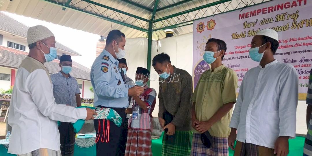 Jelang Isra Mi’raj, Lapas Semarang Gelar Lomba Keagamaan untuk WBP