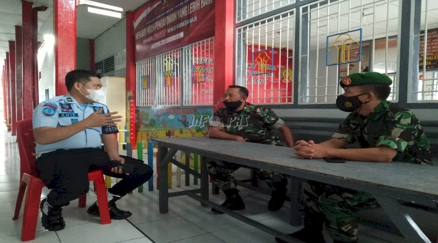 Koordinasi APH Cegah Cegah Gangguan Kamtib di Rutan Bantaeng 