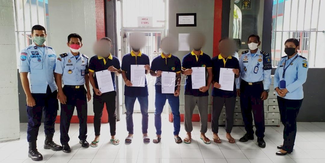 Program Asimilasi Rumah Diperpanjang, Puluhan Narapidana Dibebaskan