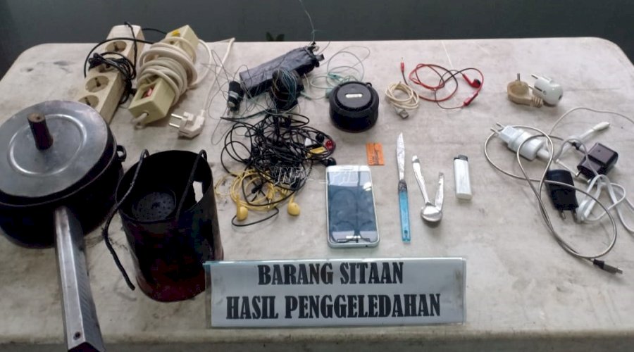Kamar Hunian WBP Digeledah, Ini Temuan Petugas