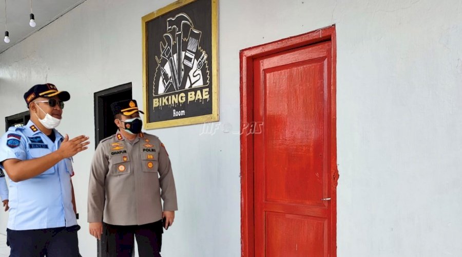 Rutan Masohi Sambut Kunjungan Kapolres Maluku Tengah
