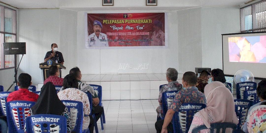 Petugas Pemasyarakatan di Maluku Masuki Masa Purnabakti