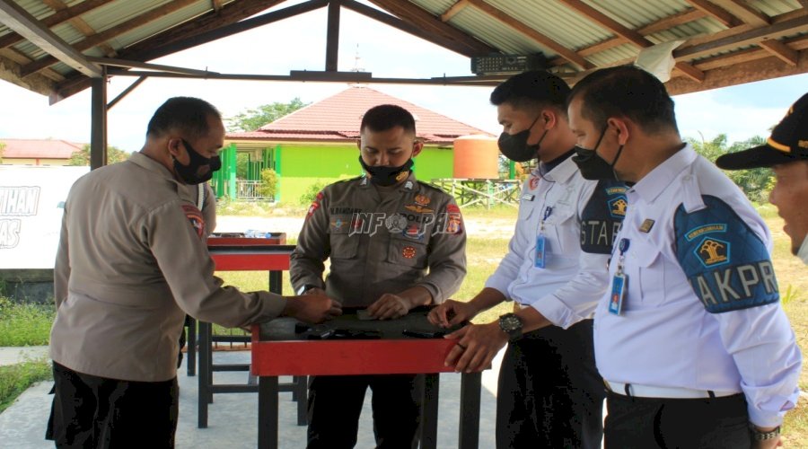 Rawat Senpi, Rutan Tanah Grogot Gandeng Mako Brimob Kompi 2 Bataliyon C Pelopor