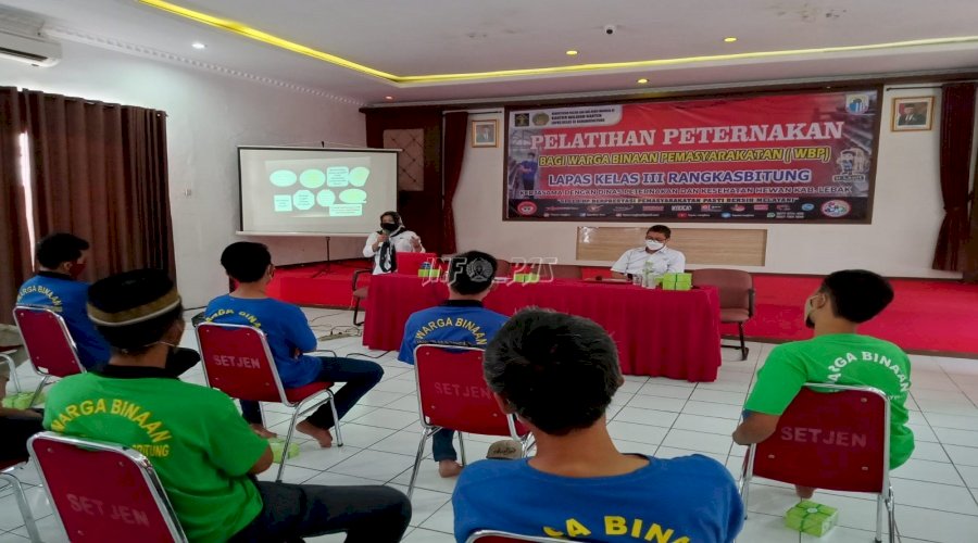 Lapas Rangkasbitung Siapkan 20 WBP Jadi Peternak Unggul