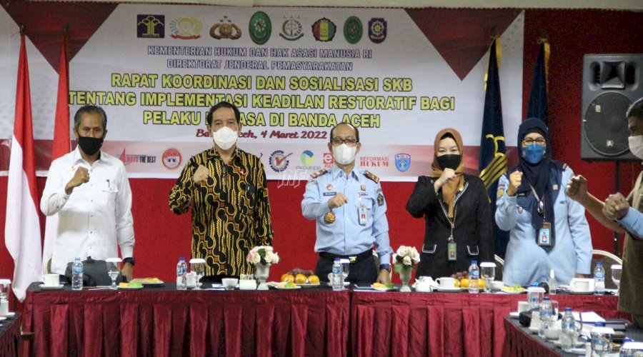 Ditjenpas Sosialisasikan Keadilan Restoratif Bagi Pelaku Dewasa di Wilayah Percontohan Aceh