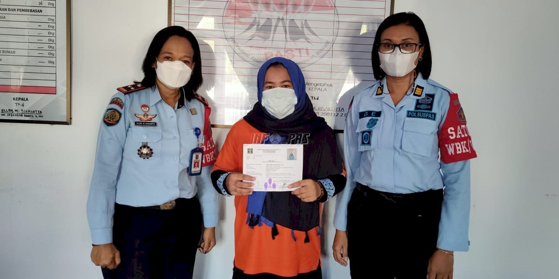 Selesai Jalani Pidana, LL Bebas dari LPP Ambon