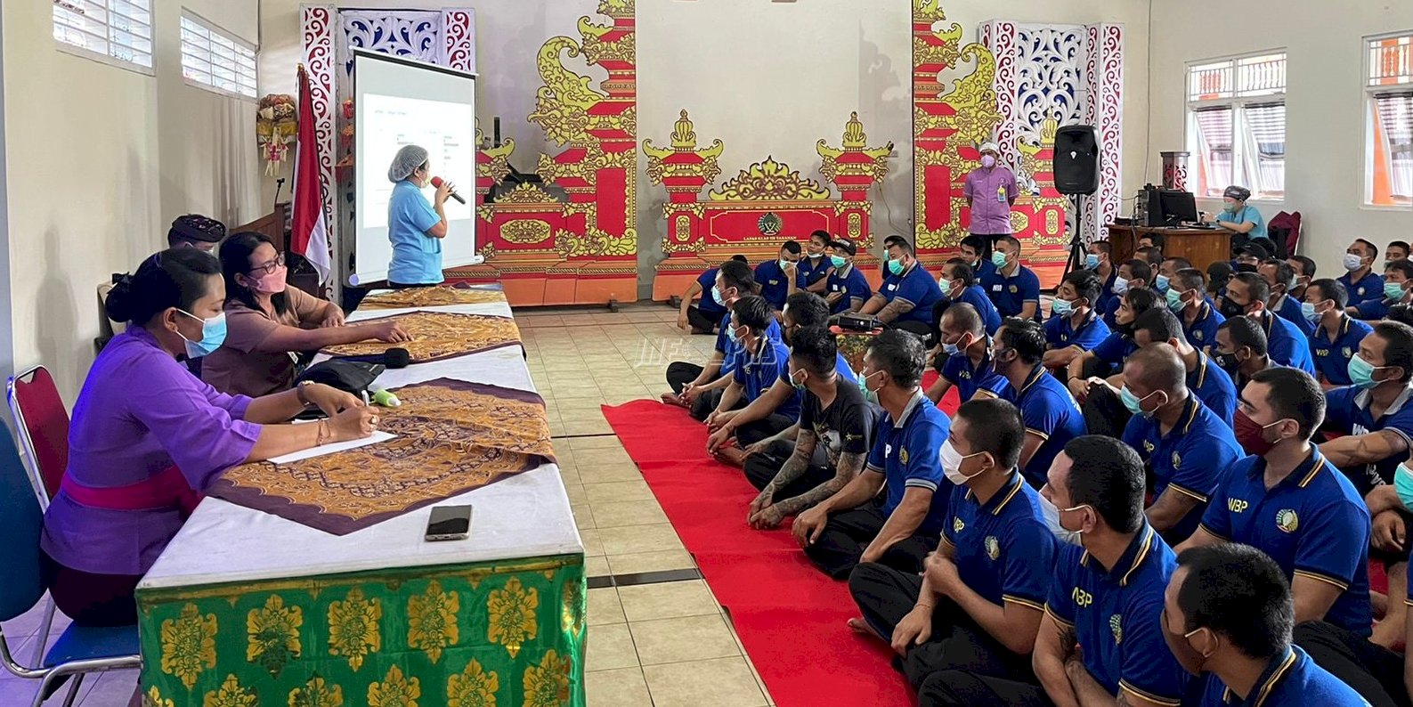 Lapas Tabanan Gandeng FK Universitas Udayana Berikan Layanan “Teh Rina”