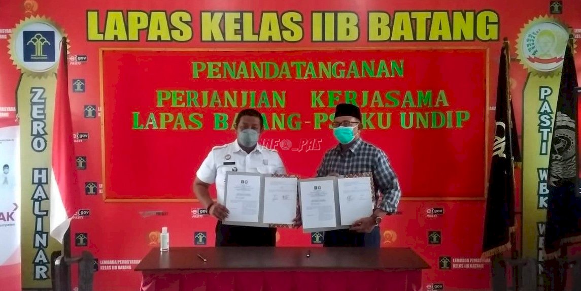 Kalapas Batang Teken MoU dengan PSDKU Undip