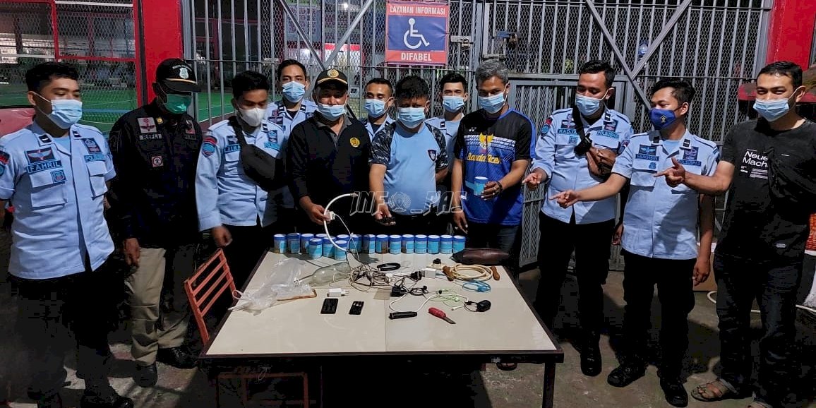 Lapas Banda Aceh Dirazia, Sejumlah WBP Dites Urine