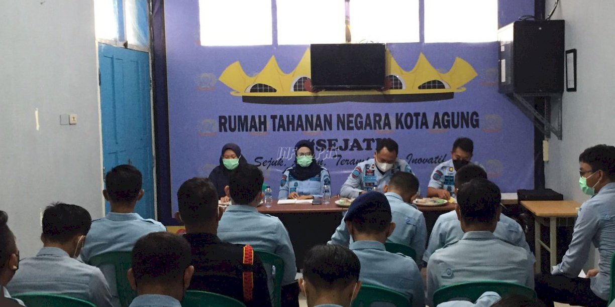 Karutan Kota Agung Minta Petugas-WBP Ciptakan Keharmonisan 