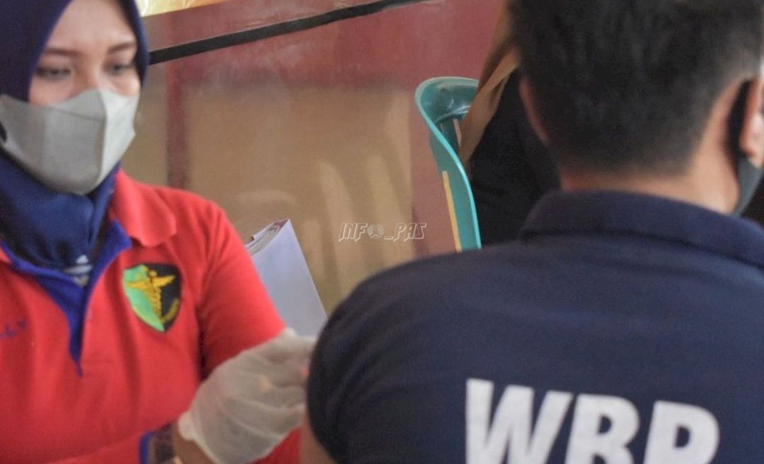 Lapas Gelar Vaksinasi Lanjutan bagi WBP