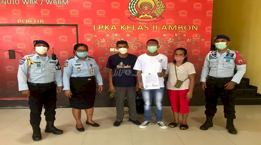 Satu Anak LPKA Ambon Jalani Pelatihan Kerja