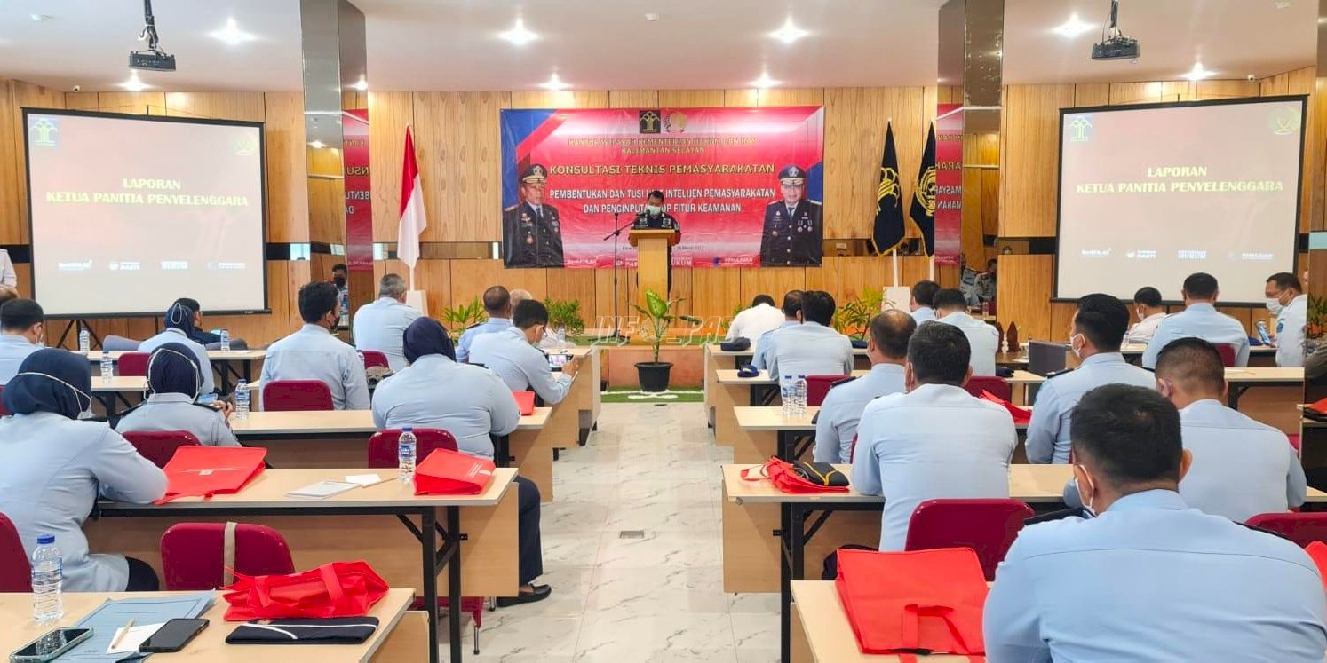 Lapas Narkotika Karang Intan Ikut Serta dalam Kegiatan Pemasyarakatan Kemenkumham Kalsel