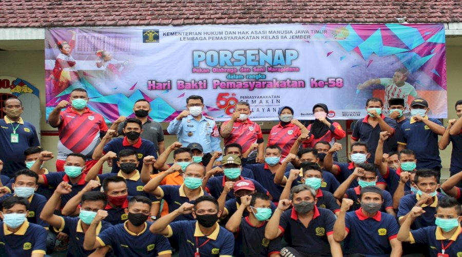 Porsenap, Ajang Kompetisi Olahraga & Seni WBP 