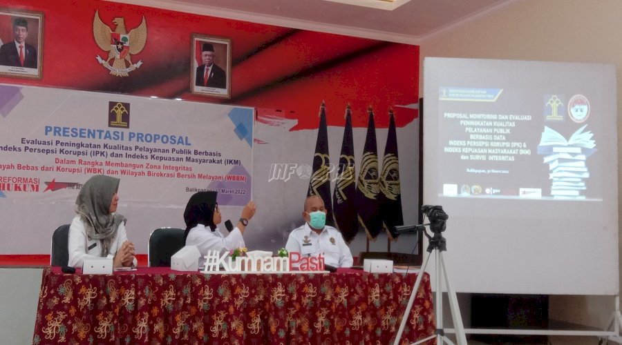  Bapas Balikpapan Dukung Peningkatan Kualitas Pelayanan Publik Berbasis IPK dan IKM