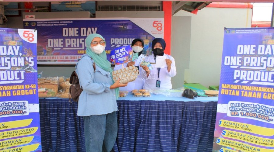 "One Day, One Prison’s Product", Ajang Promosikan Produk WBP