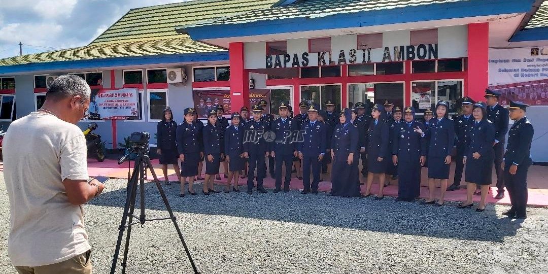 Kenalkan Diri ke Masyarakat, Bapas Ambon Syuting Video Klip