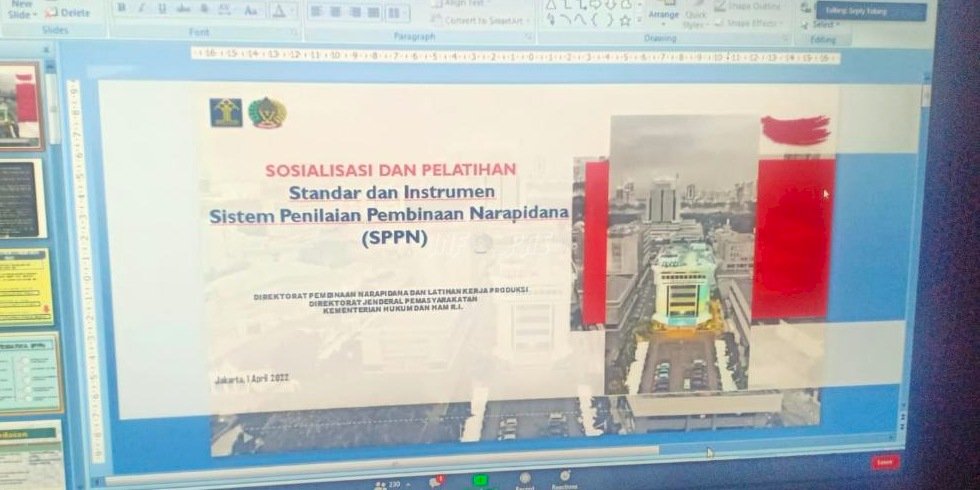 Wali Pemasyarakatan & Operator SPPN Wilayah Maluku Ikuti Sosialisasi Penilaian WBP