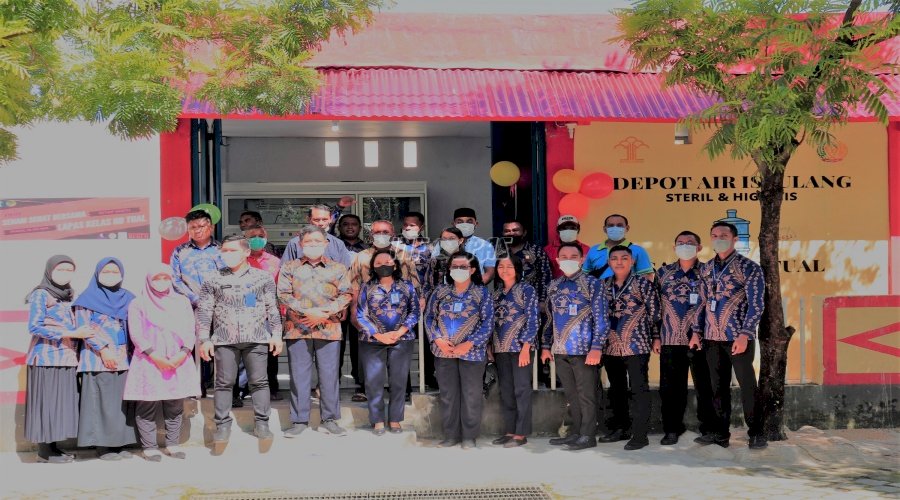 Lapas Tual Mulai Operasikan SAE Depot Air Isi Ulang