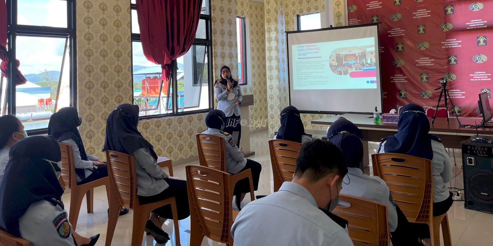 Kalapas Perempuan Kendari Paparkan Hasil Studi Tiru ZI ke LPP Malang
