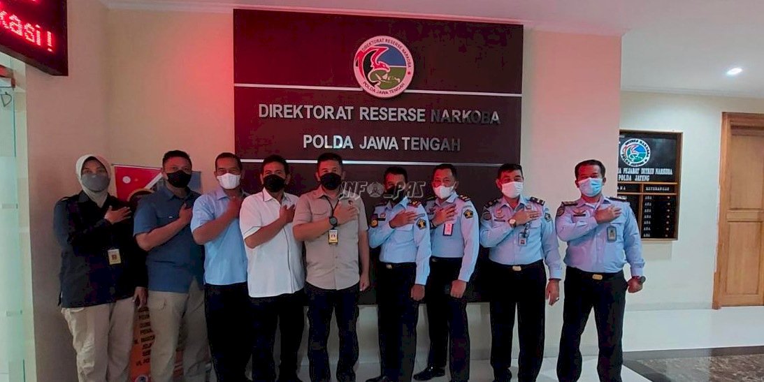 Putus Jaringan Narkoba, Lapas Semarang-Polda Jateng Jalin Koordinasi
