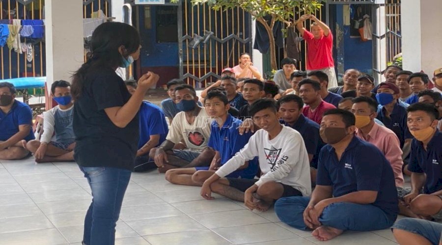 Gandeng Mahasiswa UKSW, Lapas Semarang Gelar Pelatihan Regulasi Diri Bagi WBP