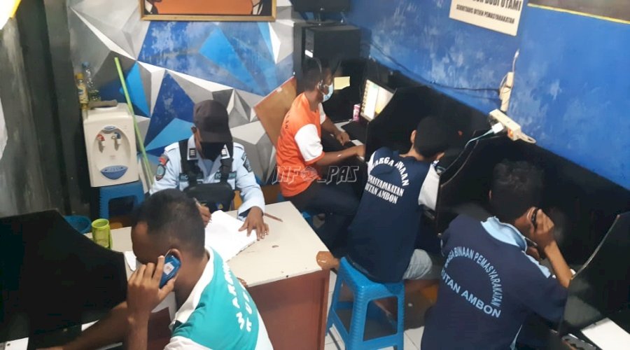 Layanan Wartelsus Permudah Komunikasi WBP dengan Keluarga 